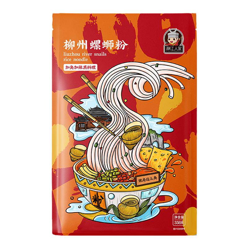 柳江人家柳州螺蛳粉正宗加臭加辣