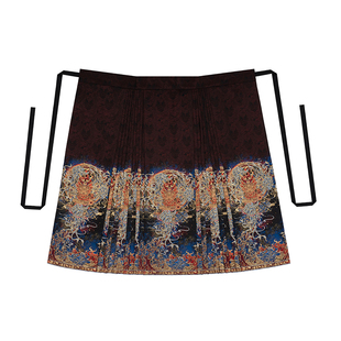 织造司[神傩]原创非遗横罗妆花褙子吊带宋抹暗纹织金明制马面裙女