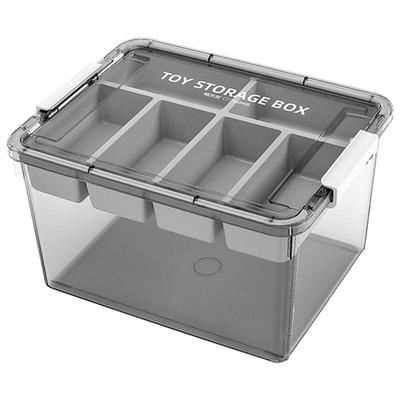 禧天龙分格透明收纳箱