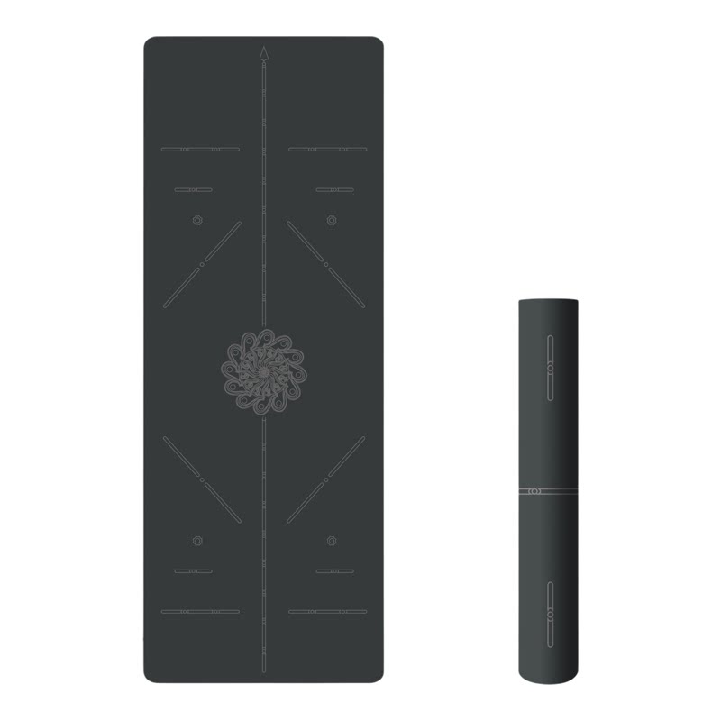 簿款PU橡胶瑜伽垫专业便携瑜伽垫