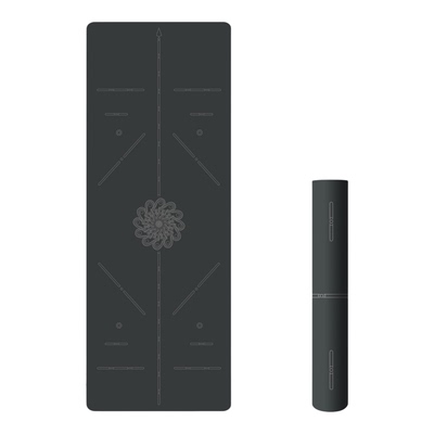簿款PU橡胶瑜伽垫专业便携瑜伽垫