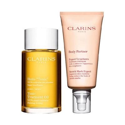 法国clarins/娇韵诗两件套抚纹霜