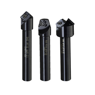 数控倒角刀杆加工正反双面中心直柄外圆倒角刀45 90 60度倒角刀杆