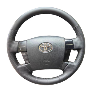 适用于丰田锐志方向盘套真皮05-06-08-09款锐志把套专用手缝全包