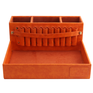 索莱斯美发工具箱发型师专用箱子电推剪包吹风机剪刀收纳盒理发店