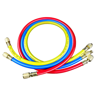 空调加氟管汽车雪种冷媒耐高压加液管R410R22R134制冷剂充氟管