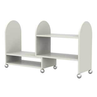 LivingPlus多巴胺创意多层桌面可伸缩化妆品置物架卧室收纳架家用