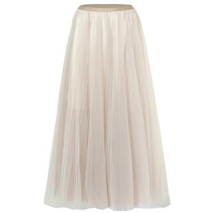 MAXRIENY朦胧感欧根纱网纱半裙高级气质感女装