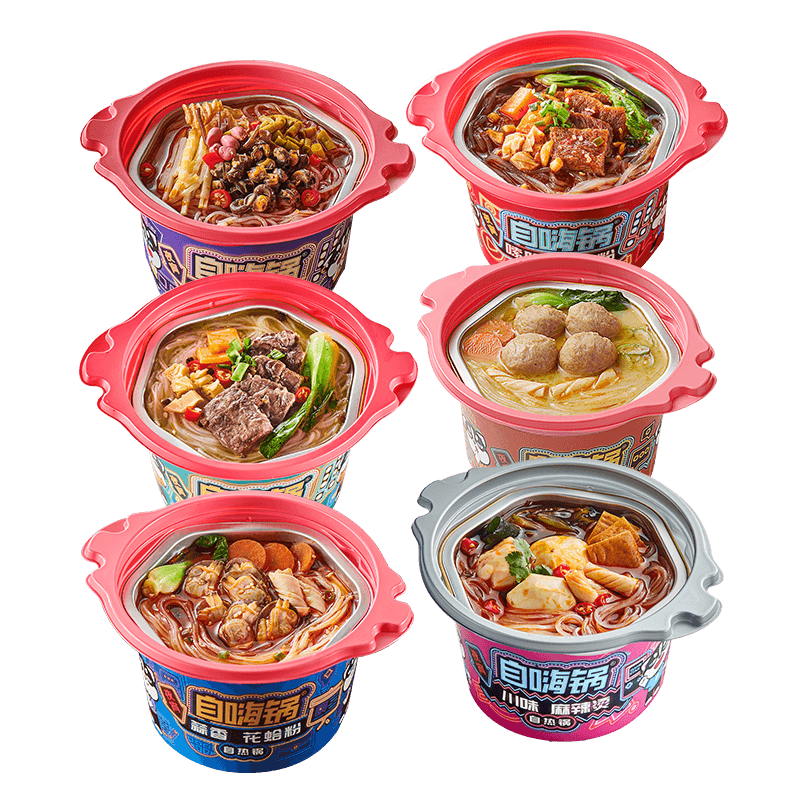 自嗨锅粉丝夜宵网红懒人速食