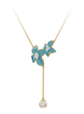 Fellala/翡拉拉「绽放2.0」轻奢高级项链气质锁骨链简约