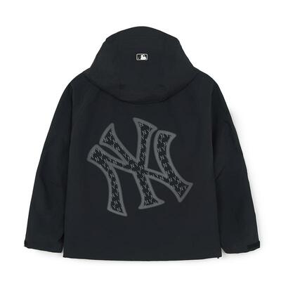 MLB官方 男女款老花防水防泼水冲锋衣外套26春季新款WJM03/WJM01