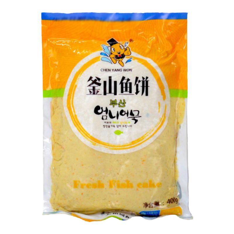 满5包邮 韩国釜山天粮园鱼饼海鲜饼甜不辣炒年糕食品火锅鱼糕400g