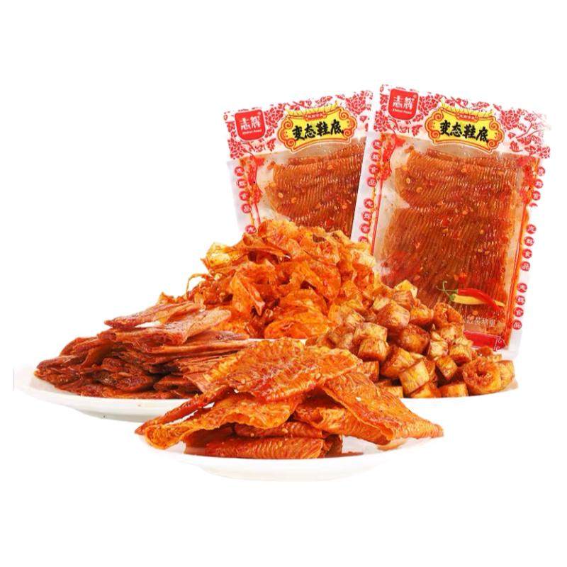 志辉鞋底辣片江西余干爆辣辣条