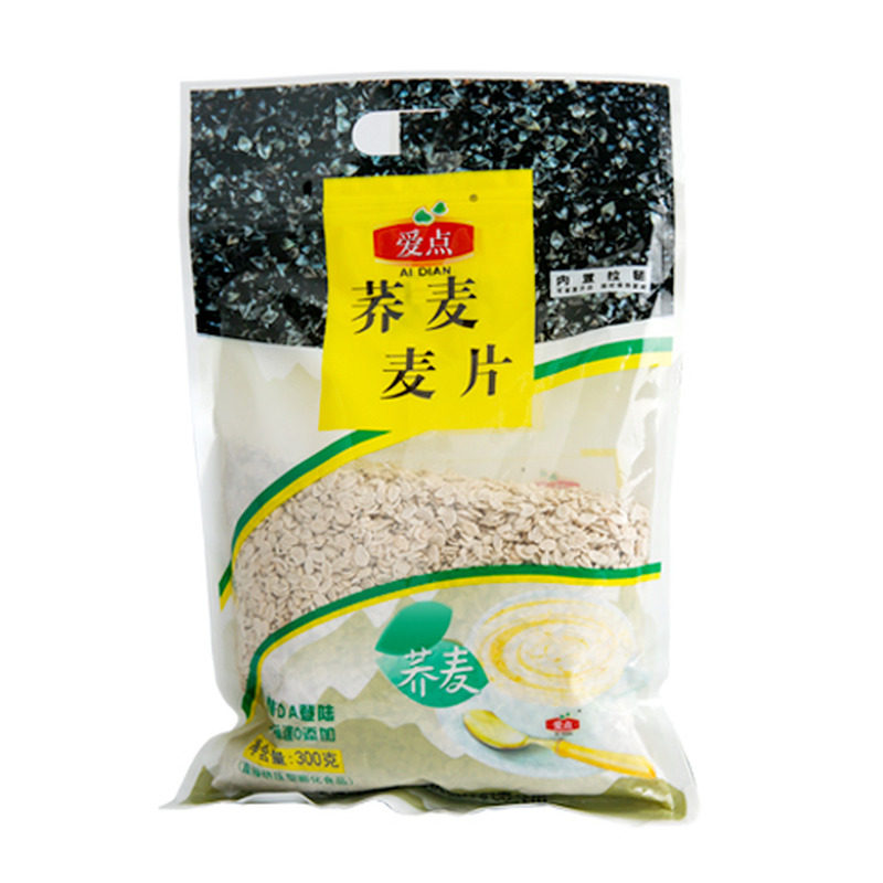 荞麦麦片即食营养早餐粗粮片代餐
