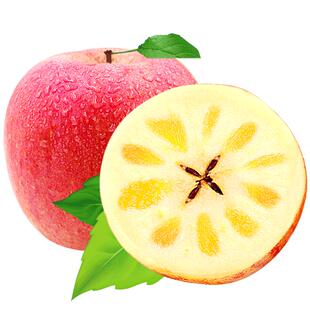 阿克苏冰糖心苹果新疆正品水果新鲜当季整箱红富士苹果官方旗舰店