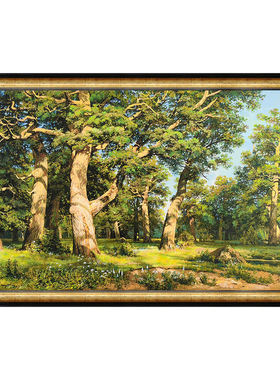 画家志明风景手绘油画