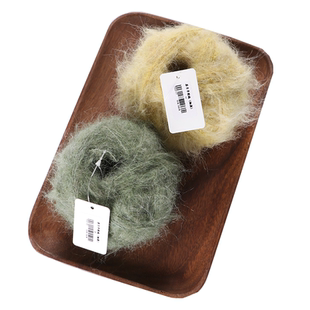 仙女家苏力羊驼绒细支马海毛软糯毛线海马手工编织diy围巾毛衣线