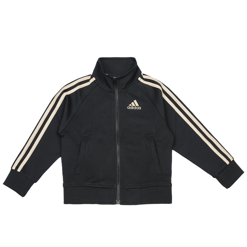 Adidas阿迪达斯春秋儿童百搭运动休闲拉链立领夹克外套TR30JK-BG