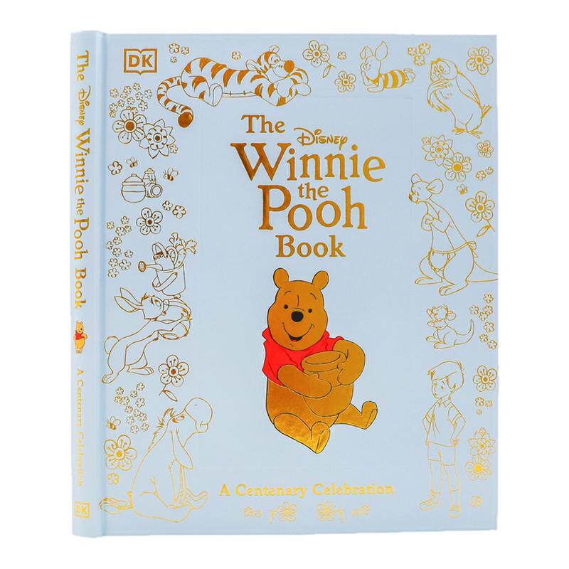 DK出品 Winnie Pooh Book维尼小熊 英语原版 100周年典藏纪念版 精装收藏版礼品书 A.A. 米尔恩 全彩图文百科式历史书 原版进口