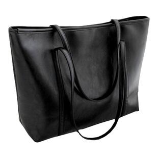 新款韩版复古潮女包购物袋简约托特大包包学生手提单肩包上课学生