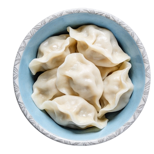 手工水饺大馅山东口味扁食早餐韭菜肉速冻懒人食品薄皮蒸煎饺子