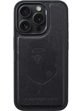 苹果iPhone15仿皮潮牌防摔保护壳