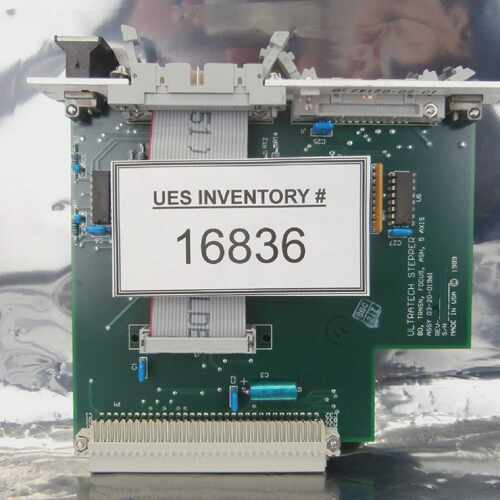 Ultratech Stepper 03-20-01961 5 Axis ASH Focus Transition PC