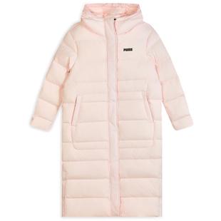 防风拒水700蓬90绒长款羽绒服女PUMA彪马冬季保暖鸭绒外套 692775
