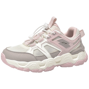 LOTTO乐途儿童女童透气网面运动鞋2026春夏季新款男童登山跑步鞋