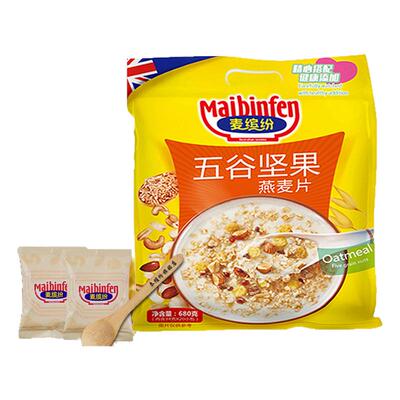 谷物冲饮红枣680g免煮暖胃麦片