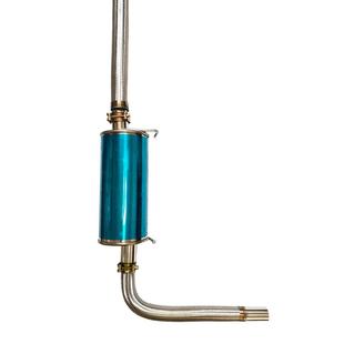 汽油柴油发电机延长排气排烟管加长改装不锈钢弯曲软连接管耐高温