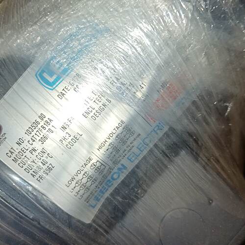 议价LEESON电机C4T17FB18A 103586-00