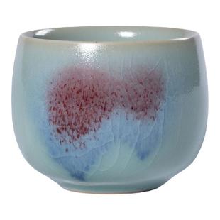 龙泉青瓷主人杯单杯功夫茶杯手工个人专用钧窑喝茶碗茶盏品茗杯