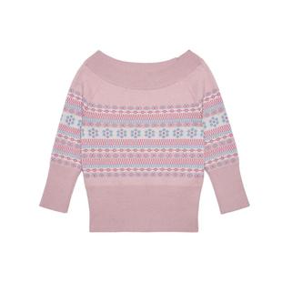 LLANO落樱费尔岛针织北欧复古法式修身打底短毛衣上衣外套女秋冬