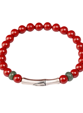 999纯银竹节手链本命年高升礼物