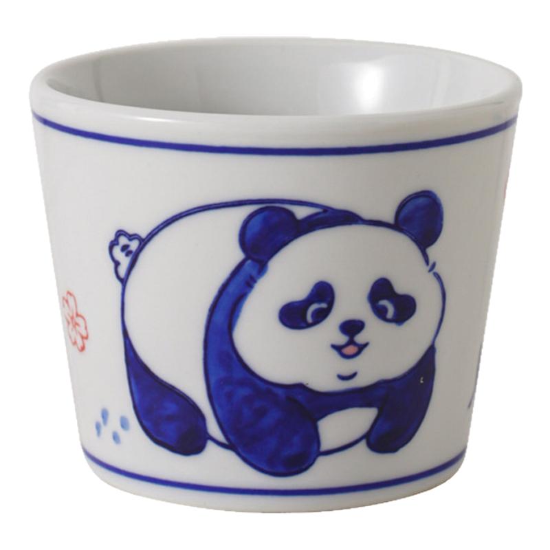 可爱熊猫陶瓷茶杯主人杯品茗杯子