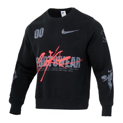Nike耐克男装2025冬季新款NSW CREW CLUB PO BB OC 3套头衫IF1766