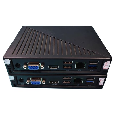 Z035迷你主机Z8350台式微型电脑J1900软路由准系统主机影音播放器