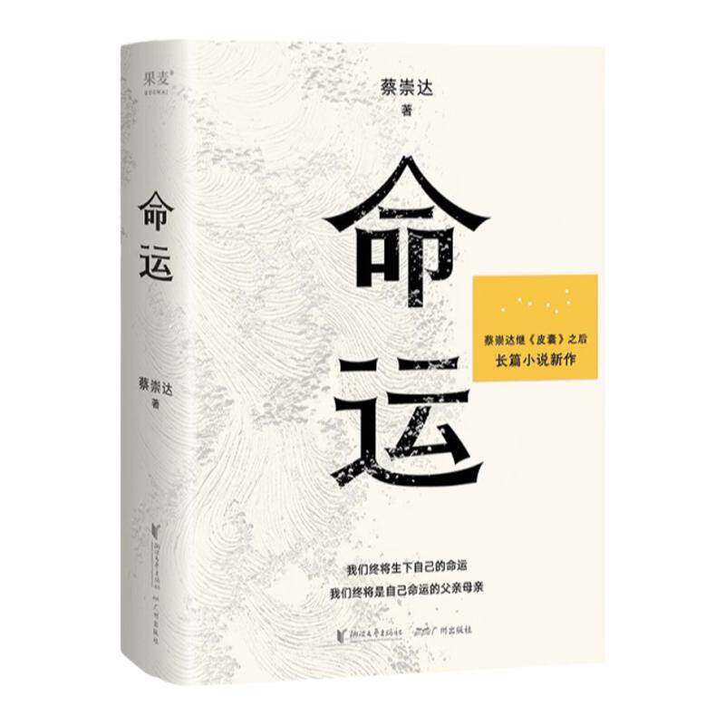 命运书籍正版蔡崇达原著 现代文学散文随笔精选小说全集 暌违八年长篇小说 蔡崇达小说散文集讲述闽南沿海小镇几代人的人生故事