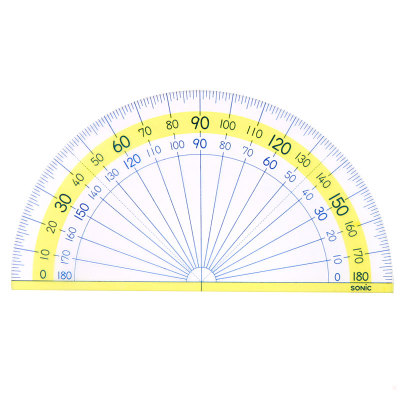 日本sonic索尼克学生量角器分度