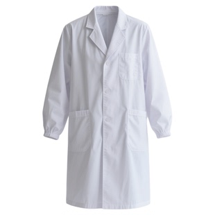 白大褂长袖男工作服女短袖蓝美容院学生护士药店医院实验服医生服