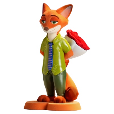 新品疯狂动物城花花动物城系列盲盒朱迪尼克永生花女生七夕礼物潮