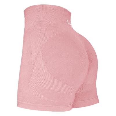 FRESOUGHT混纺蜜桃裤短裤运动健身瑜伽裤欧美提臀四分短裤阳离子