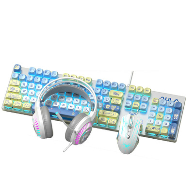 狼蛛F2068pro有线机械键盘