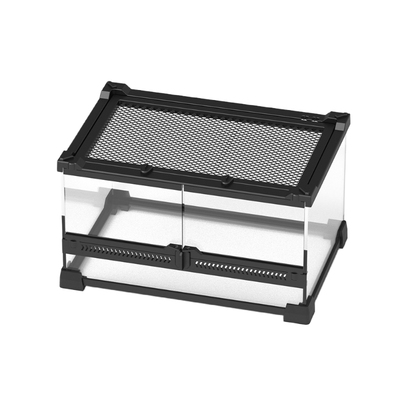 诺摩雨林缸双开门顶部网可以层叠