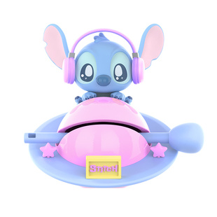 GOLDLOK迪士尼史迪奇敲敲乐盲盒手办摆件星际宝贝史迪仔潮玩礼物