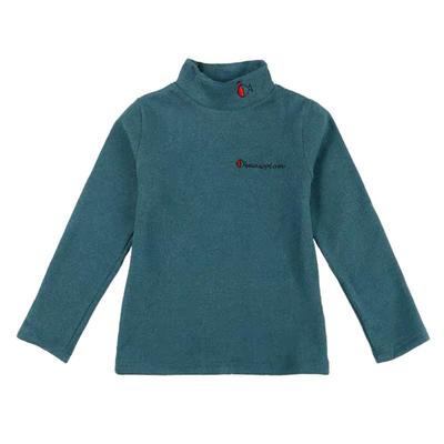 童装套头加绒时尚风高领打底衫