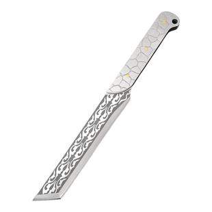 龙泉冰魄斩切多用刀砍骨户外露营开路砍柴切菜刀网红赊刀的人同款