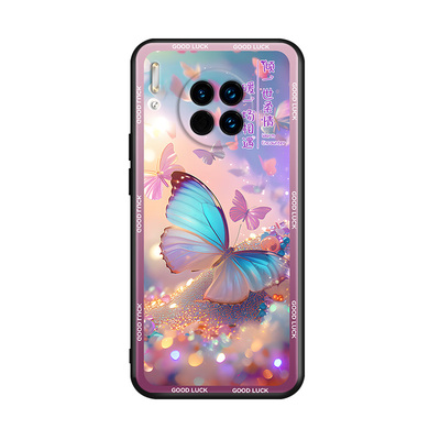 luckrider适用于华为mate30手机壳m30好看tas-al00梦幻mate30e唯美tasal00高级感麦特3O创意TAS-AL00后壳mae