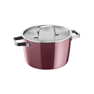 德国福腾宝WMF奈彩米进口Aromatic汤锅深炖锅家用煮汤锅珐琅锅